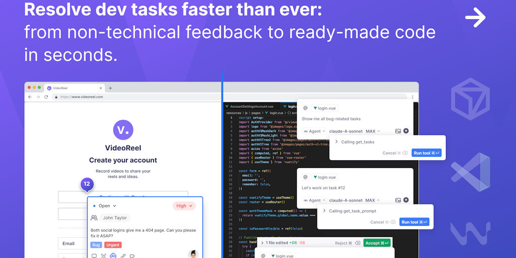 Webvizio for AI Coding Agents