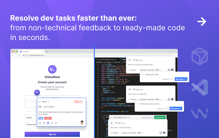 Webvizio for AI Coding Agents产品图
