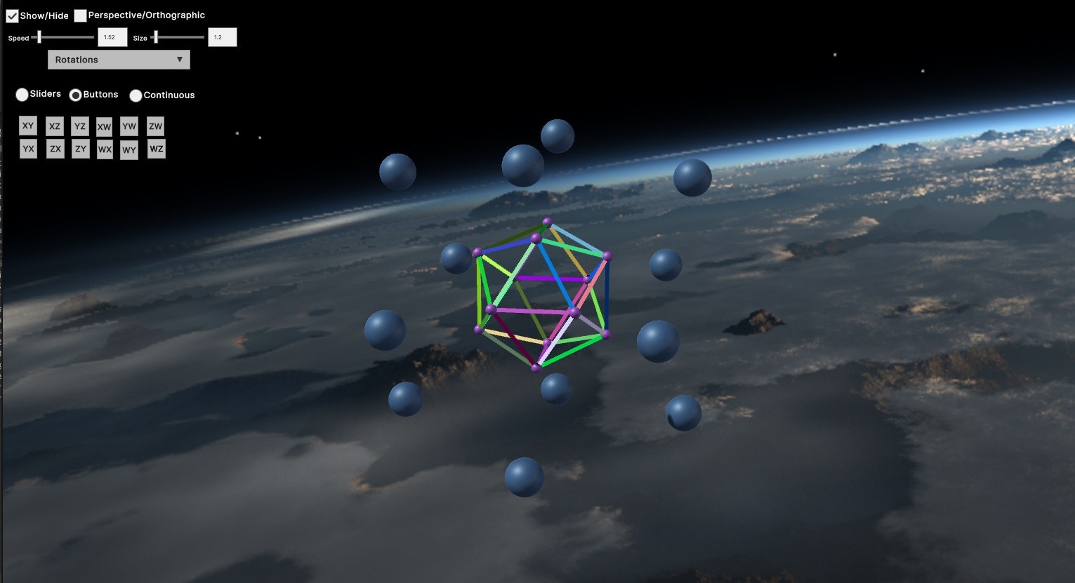 Unity3D kullanarak 4D Görselleştirme Simülatörü - Unity3D kullanılarak oluşturulmuş Çalışma Zamanı 4D Görselleştirme Simülatörü medya 8