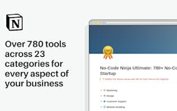 NoCodeNinja: Ultimate No-Code Tools media 2