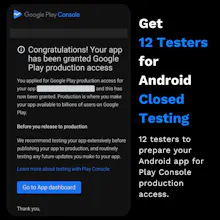 12 Testers: Closed Test Help gallery image