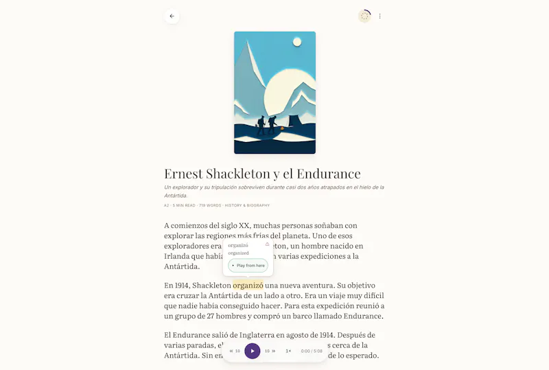 Lexio screenshot 2
