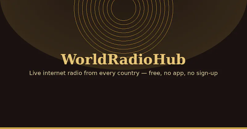 WorldRadioHub   screenshot 1