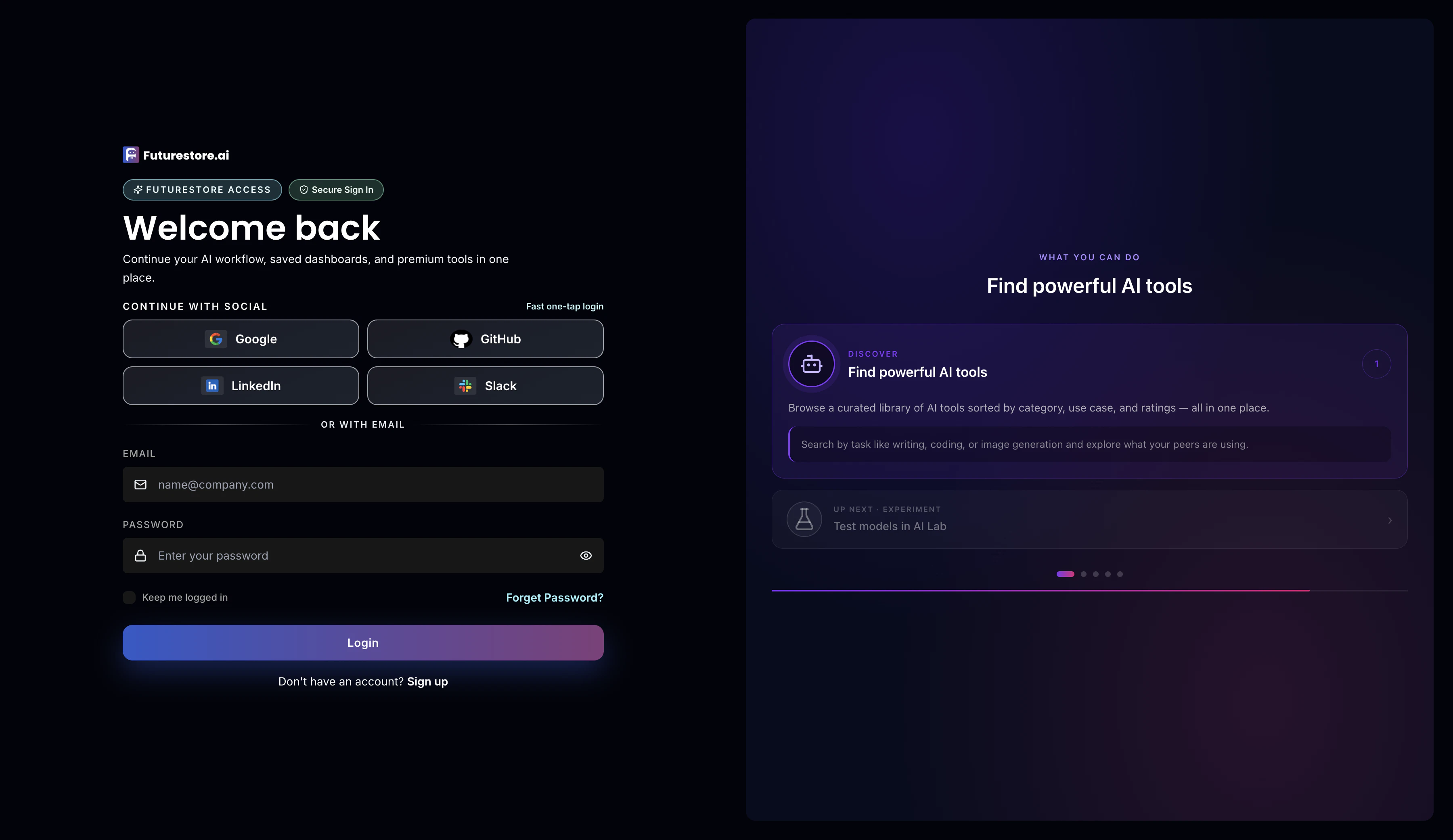 FutureStoreAI (FSAI) screenshot 1