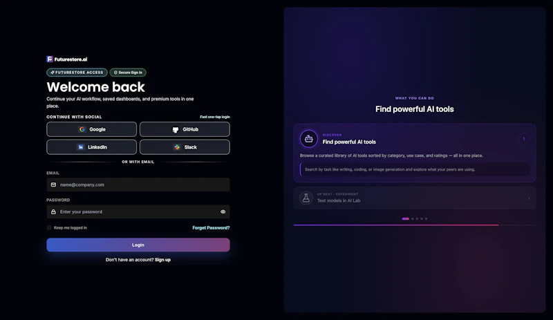 FutureStoreAI (FSAI) screenshot 2