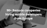 Companies OK with EU based mobile devs image