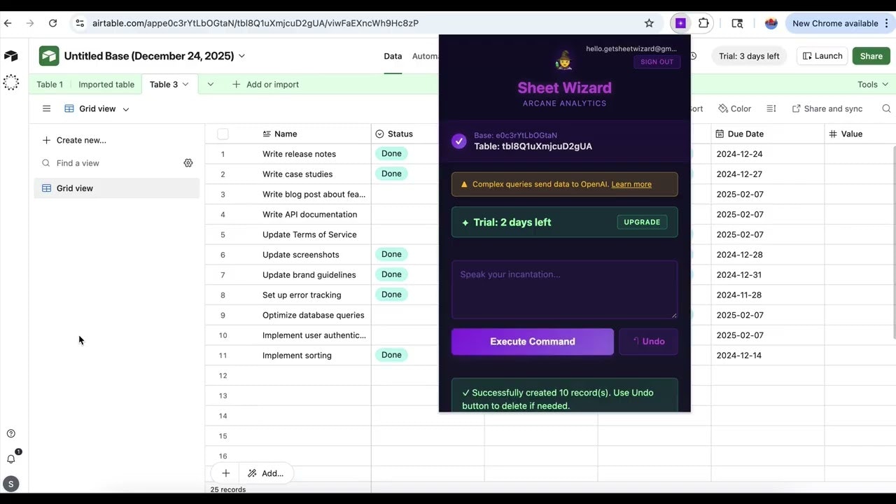 Sheet Wizard gallery image