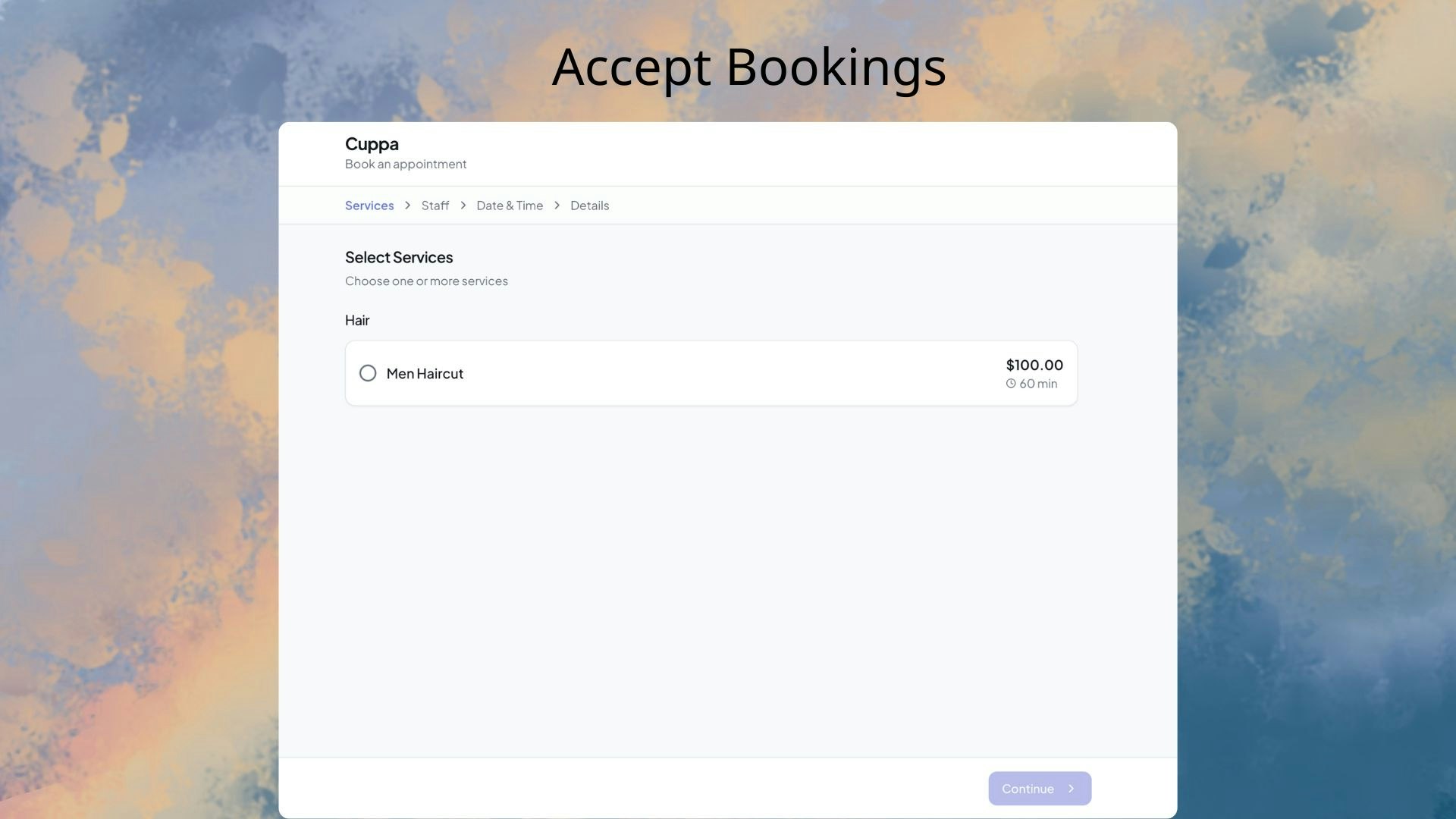 Cuppa - Main product screenshot demonstrating key features and user interface