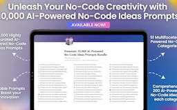 10,000+ AI-Powered No-Code Ideas Prompts media 2