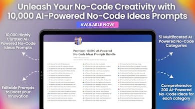 10,000+ AI-Powered No-Code Ideas Prompts gallery image