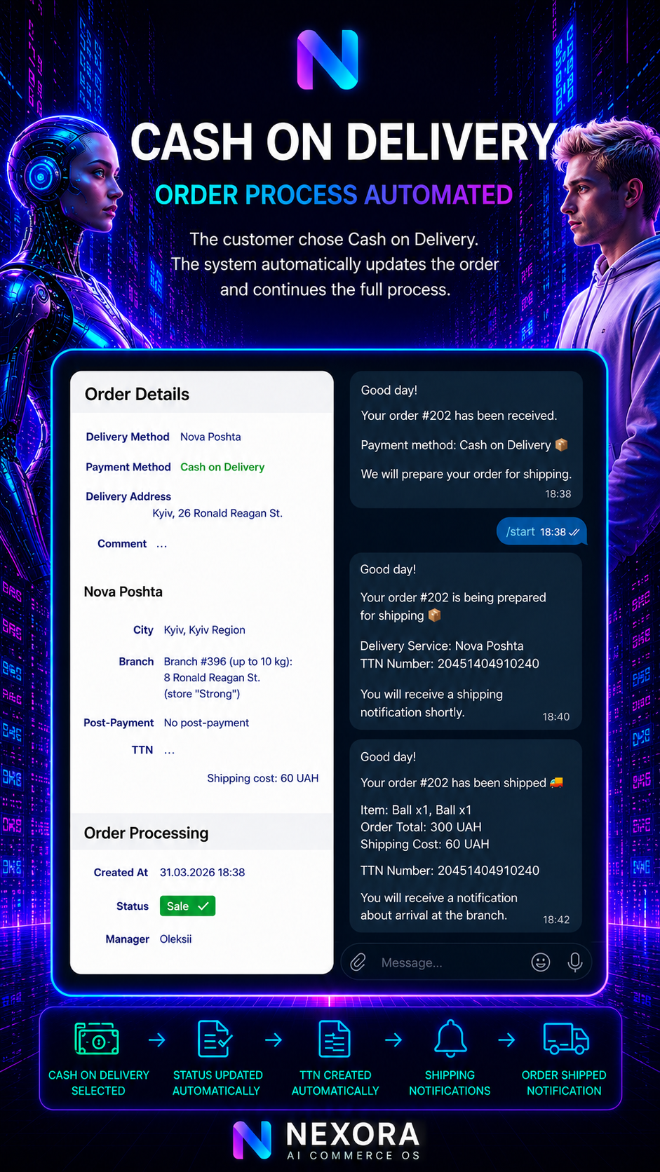 NEXORA AI Commerce OS gallery image