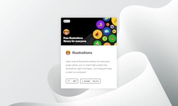 Illustration Plugin for Figma gallery image