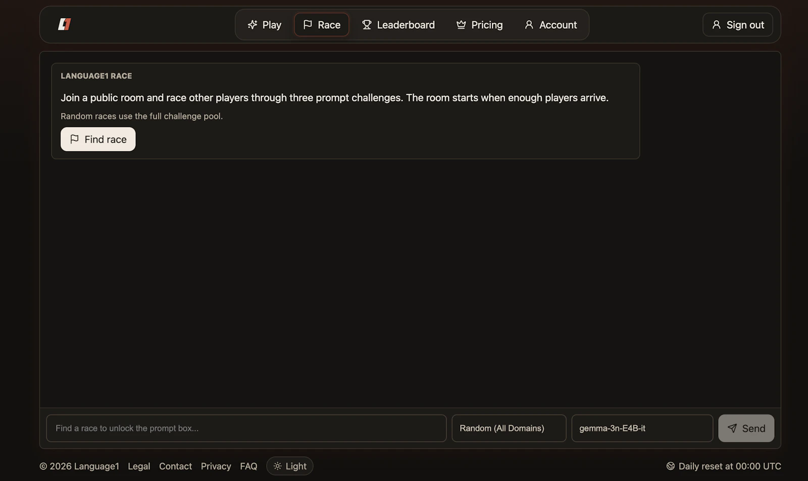 Language1 screenshot 3