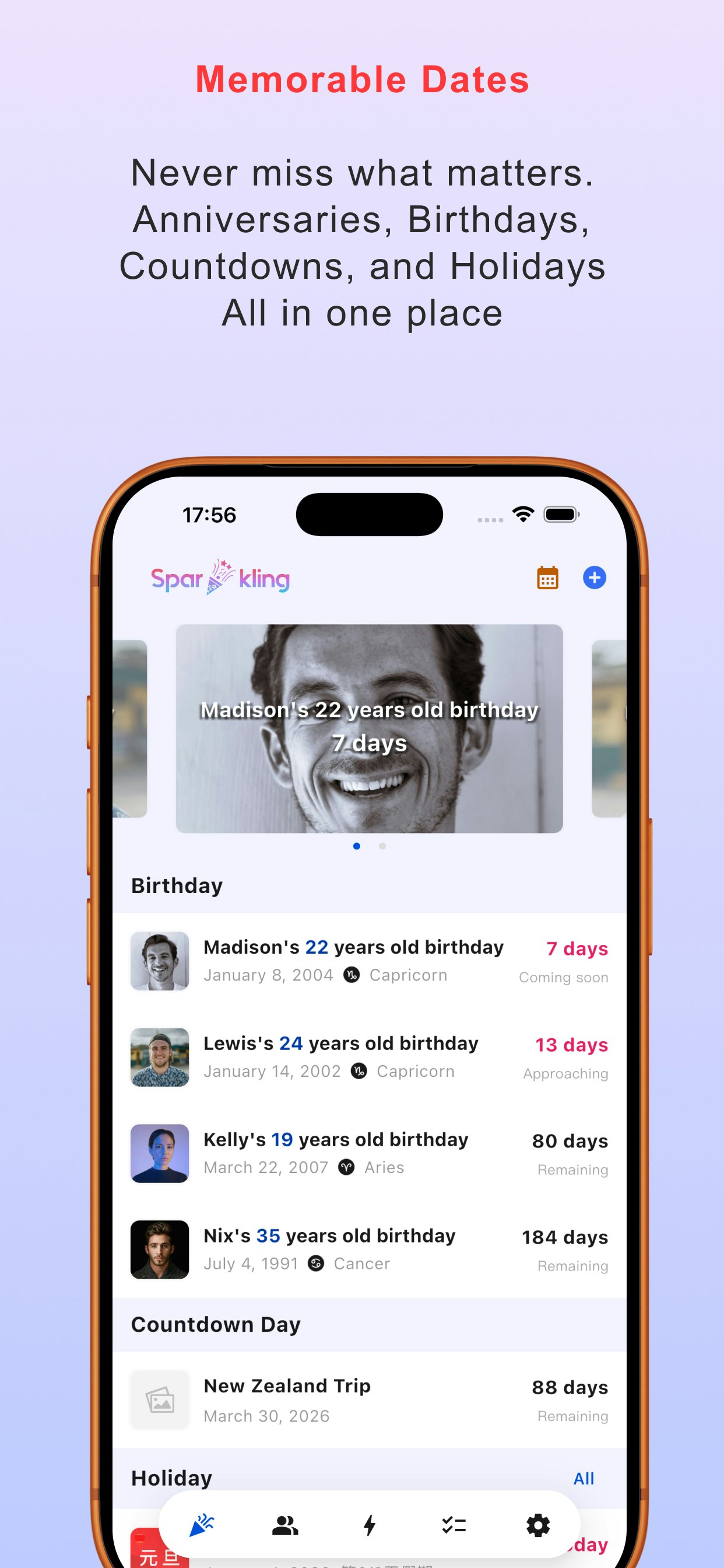 Sparkling App gallery image