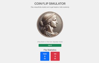 Flip Coin Simulator gallery image