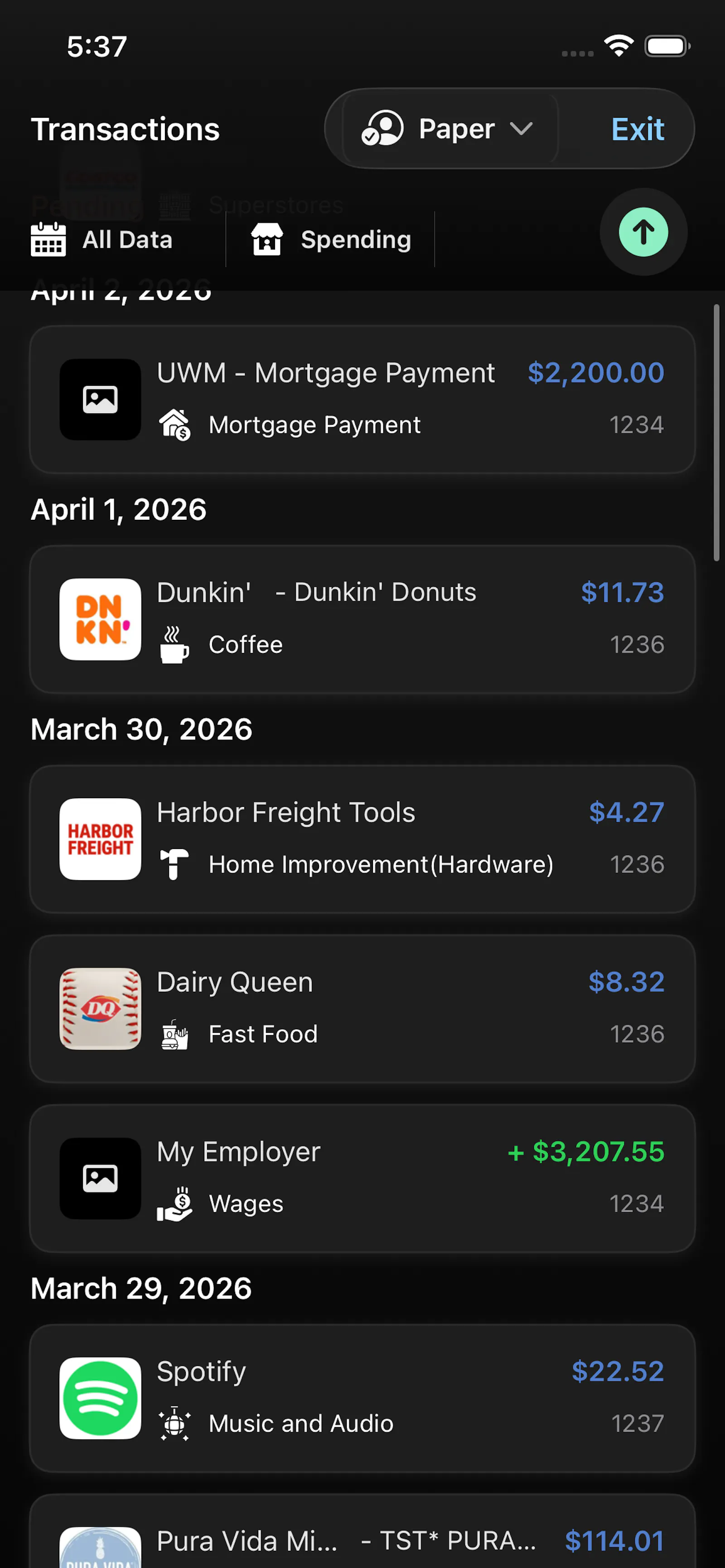 Paper screenshot 5