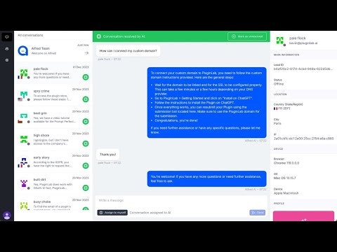 Alfred Chat gallery image