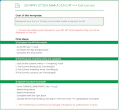 Connect Google Sheets to Shopify gallery image