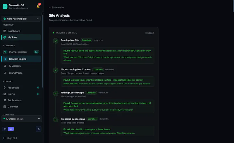 Seomatiq screenshot 12