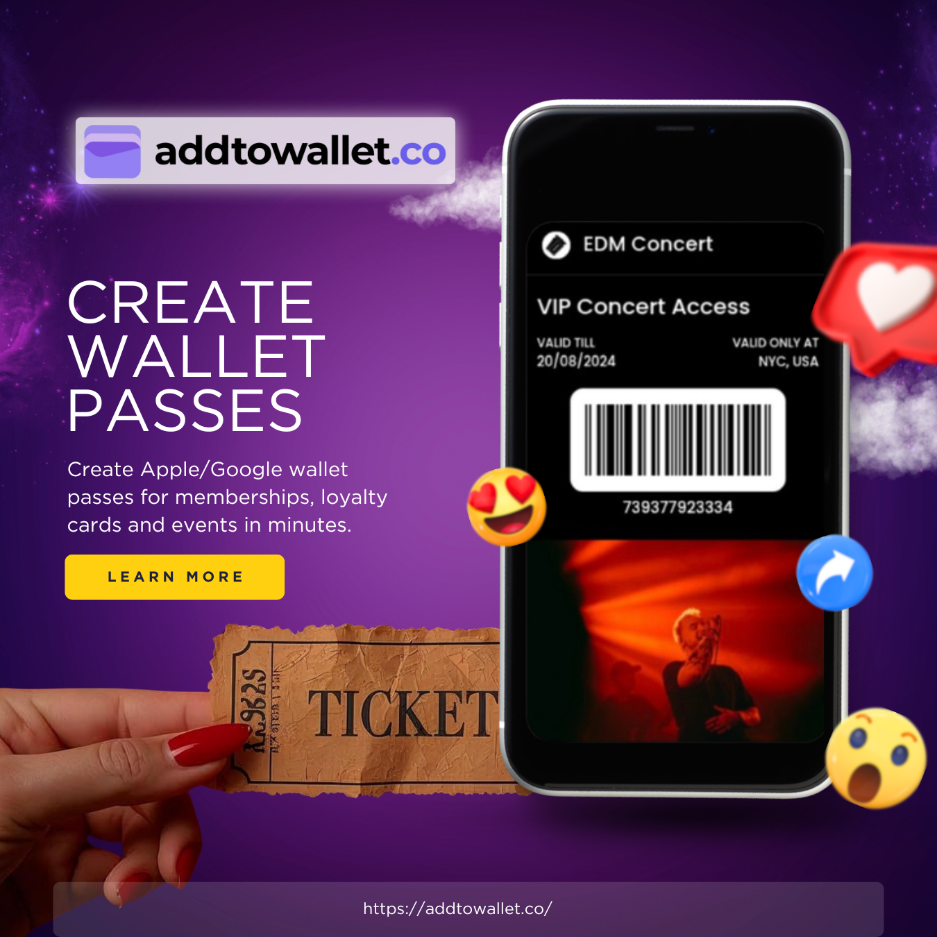Wallet Pass Generator Google Sheet Addon gallery image