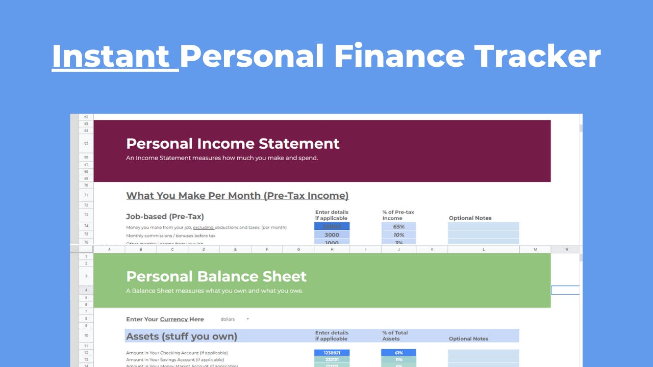 Instant Personal Finance Tracker media 1