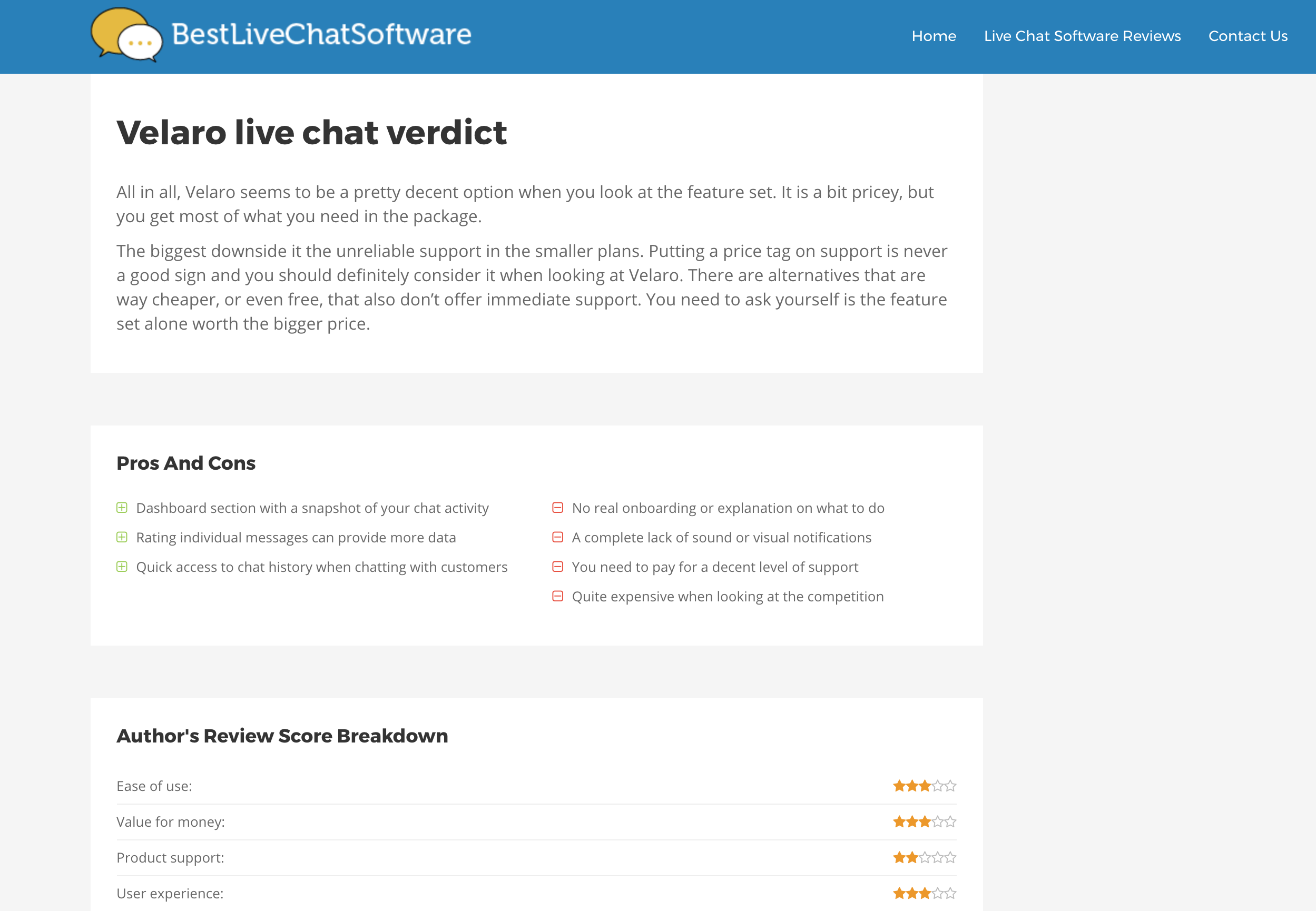 BoldChat review gallery image