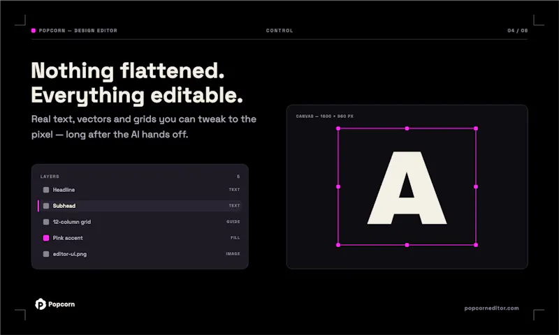 Popcorn Design Editor screenshot 5