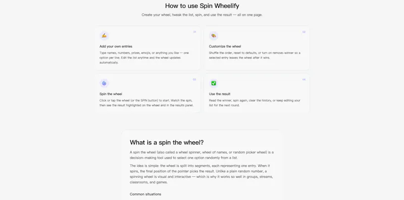 Spin Wheelify screenshot 2