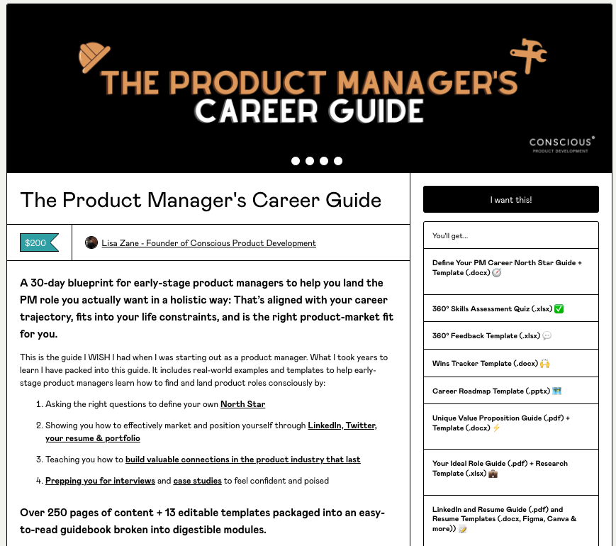 The Product Manager's Career Guide gallery image
