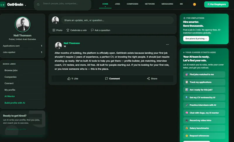 GetHireIn screenshot 2