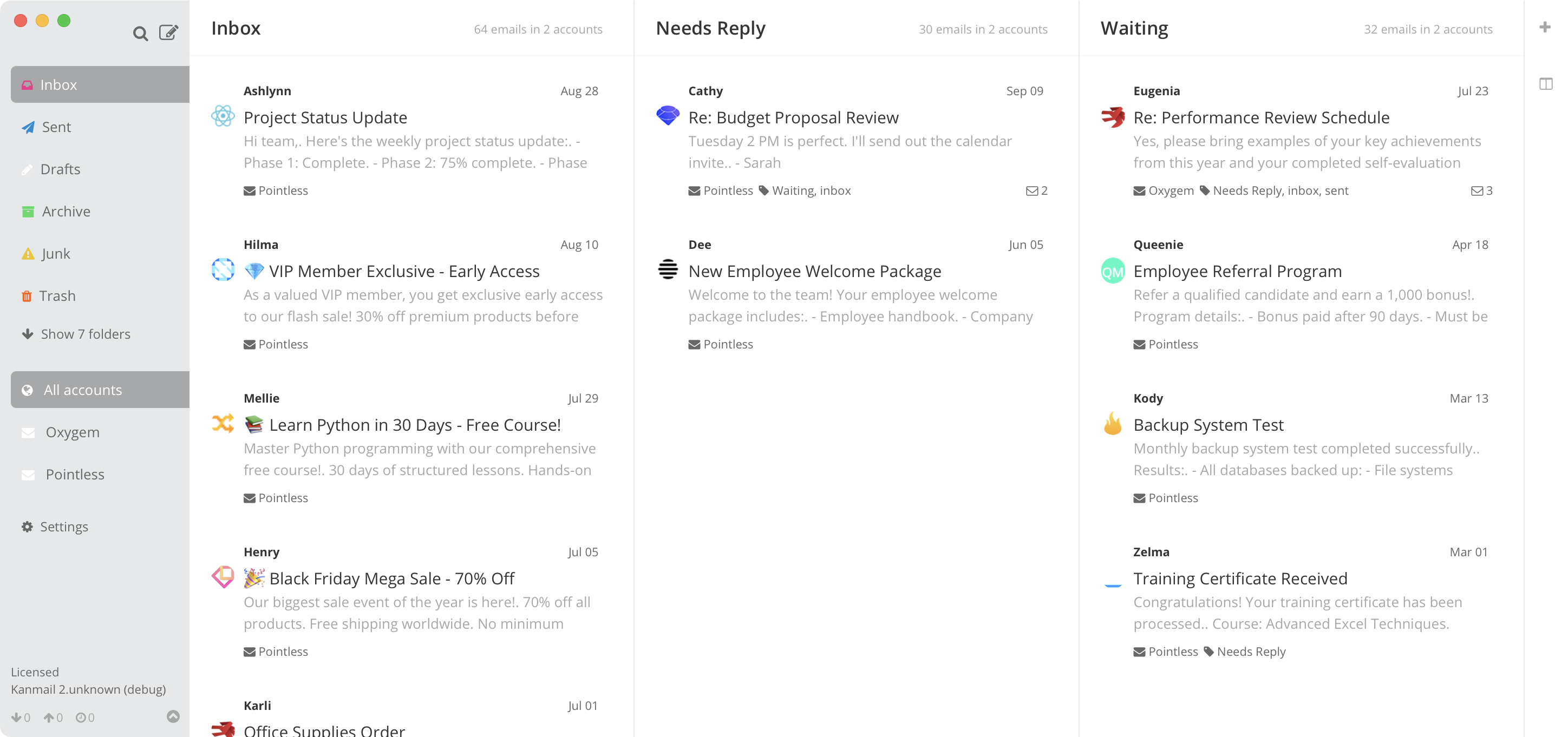 Kanmail gallery image