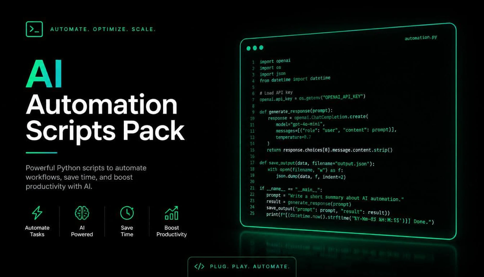 AI Automation Scripts Pack screenshot 1