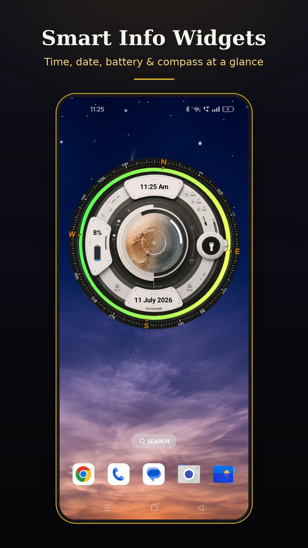 MURUGA Clock Widget gallery image