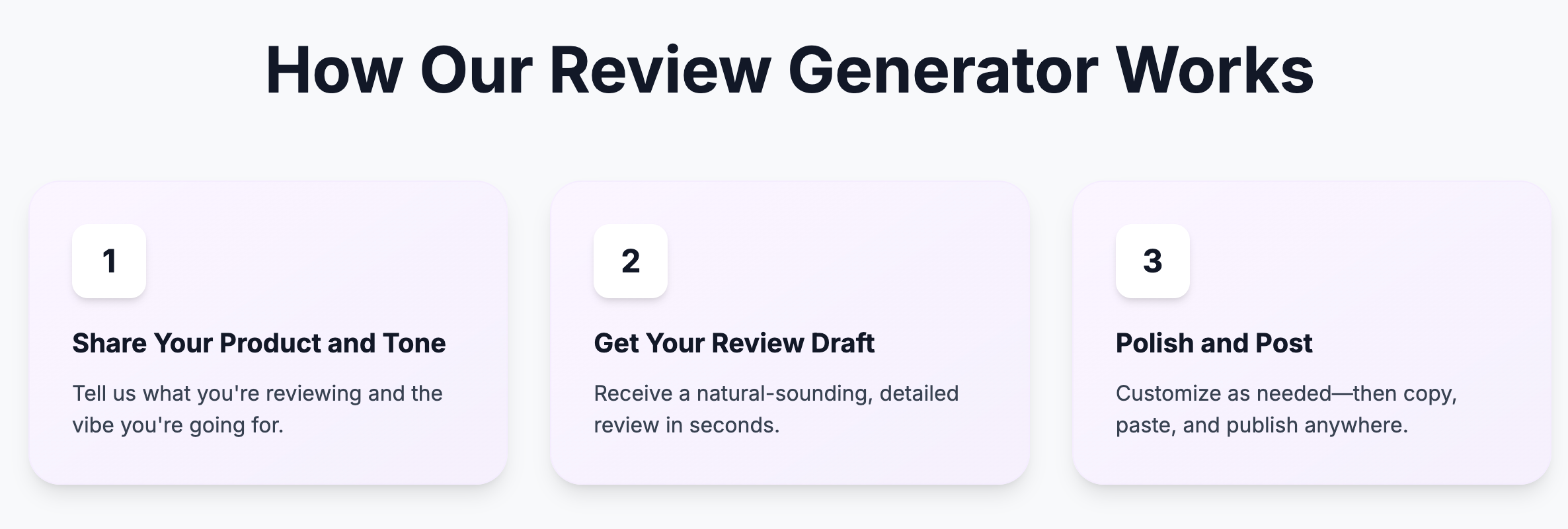 Review Generator gallery image