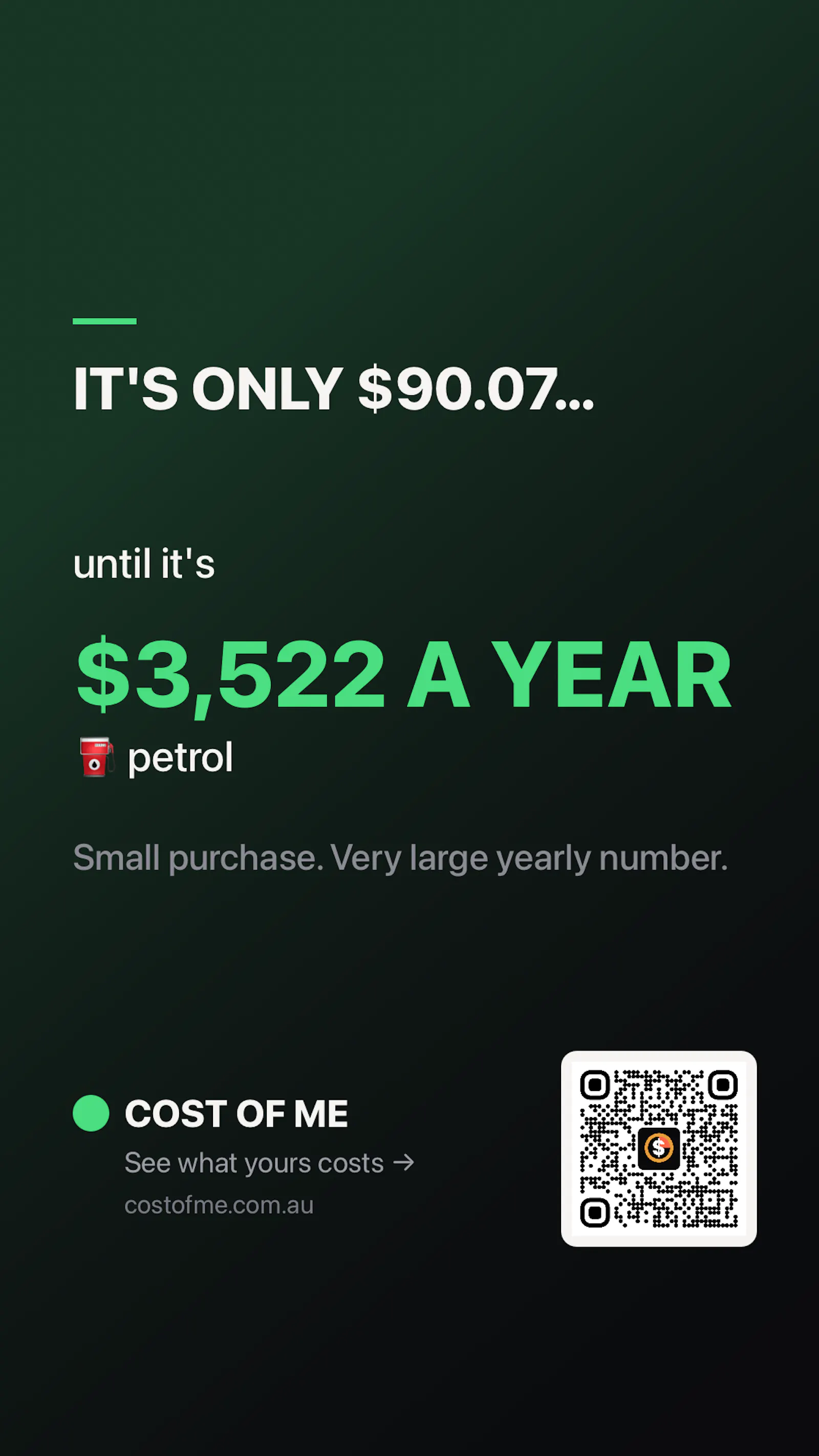 Cost of Me — Habit Cost Tracker screenshot 2