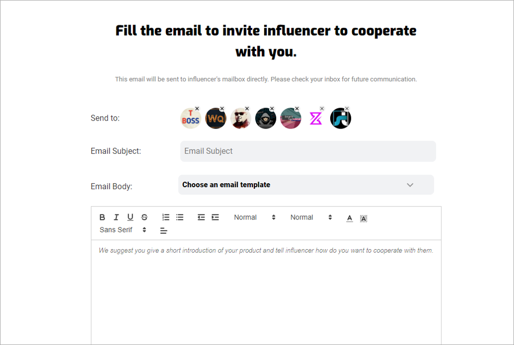 InflueNex gallery image