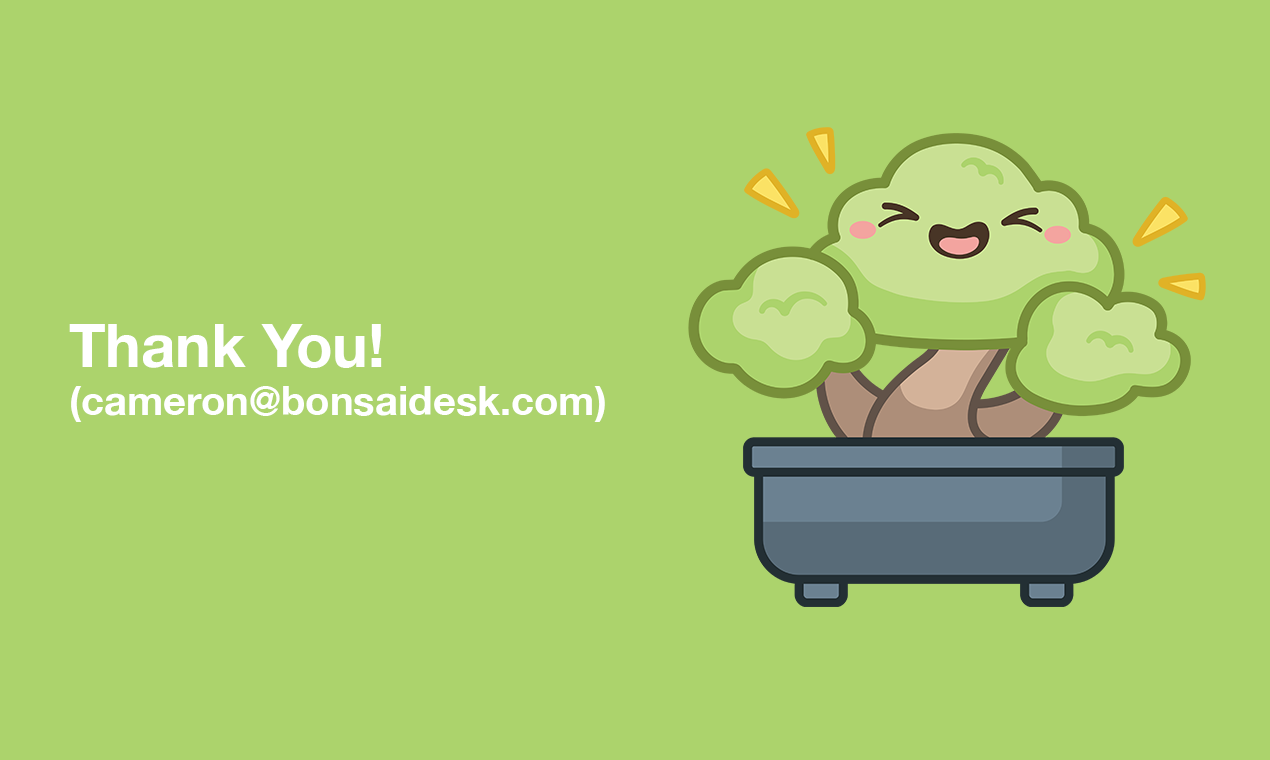 Bonsai Desk gallery image