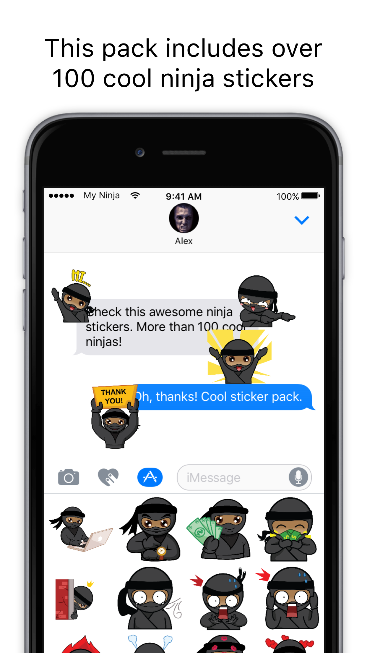 My Ninja Stickers Pack gallery image