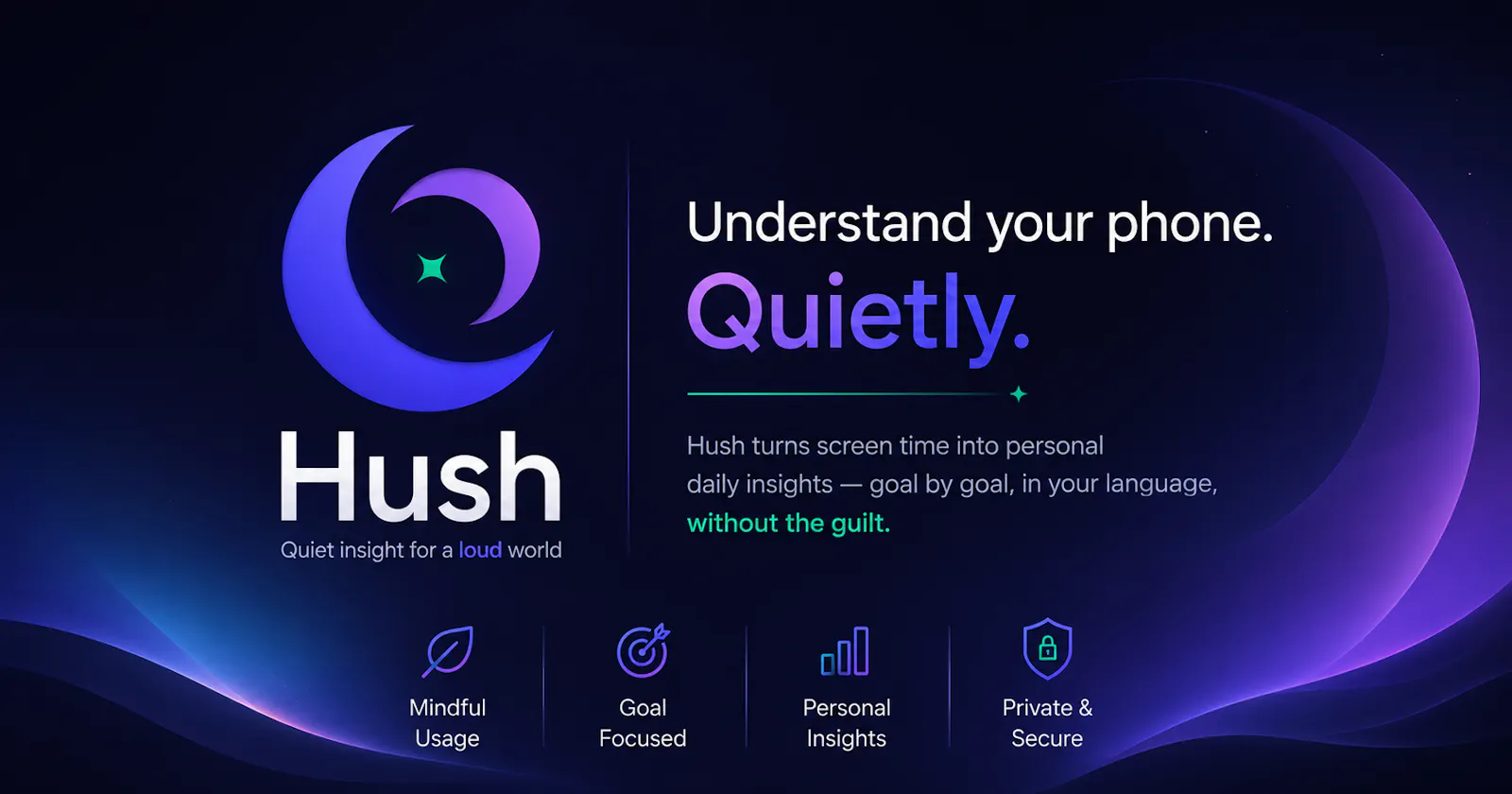 Hush: Screen Time Insights screenshot 1