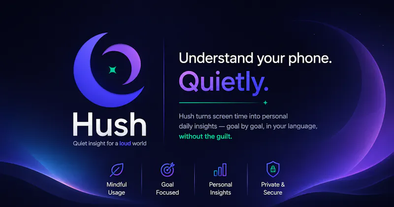 Hush: Screen Time Insights screenshot 1
