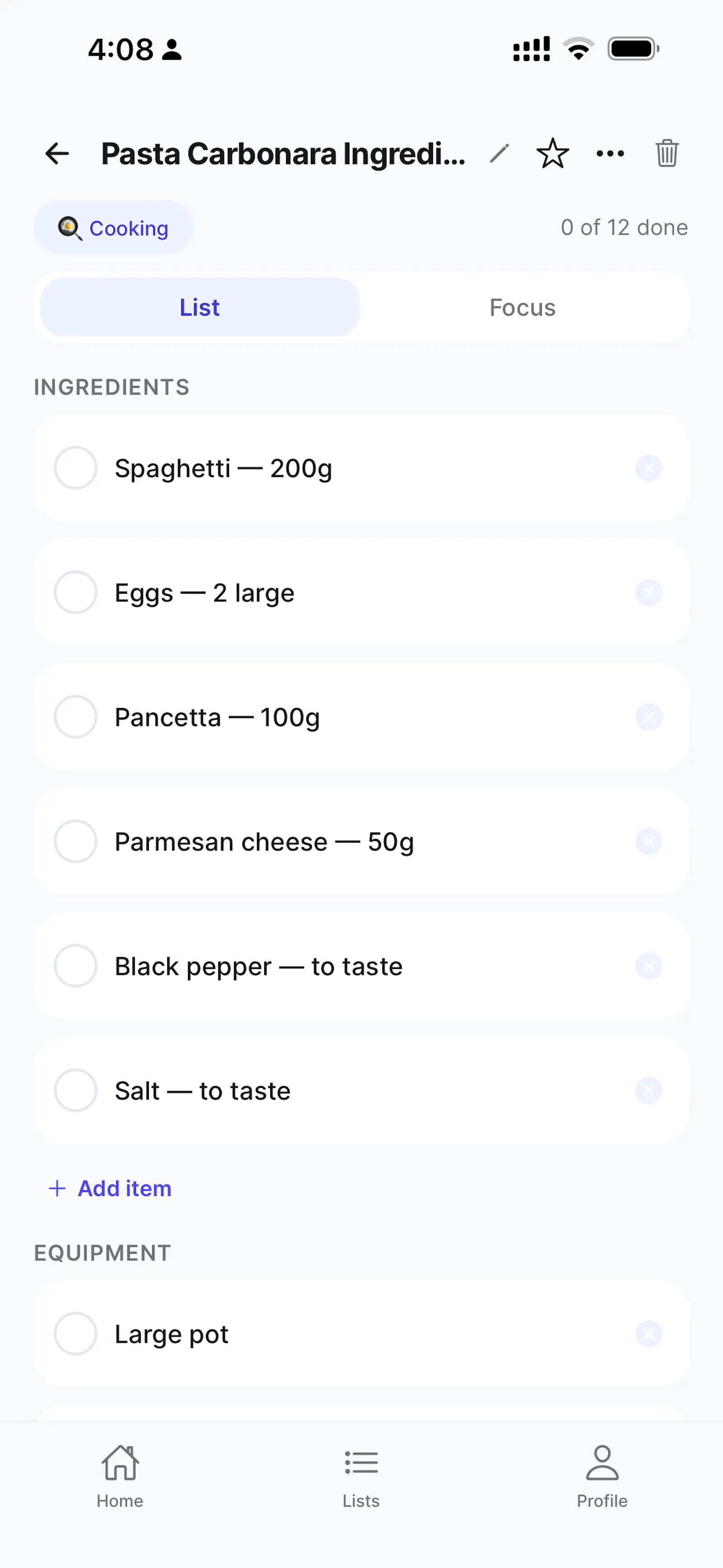 Genie List - AI checklists screenshot 3