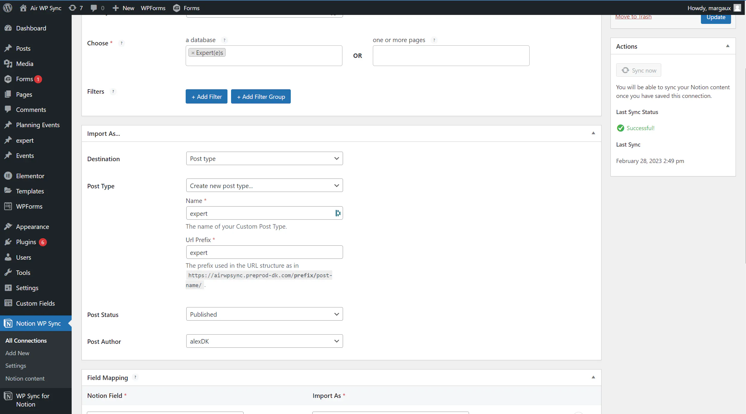 Notion WP Sync - Notion to WordPress gallery image