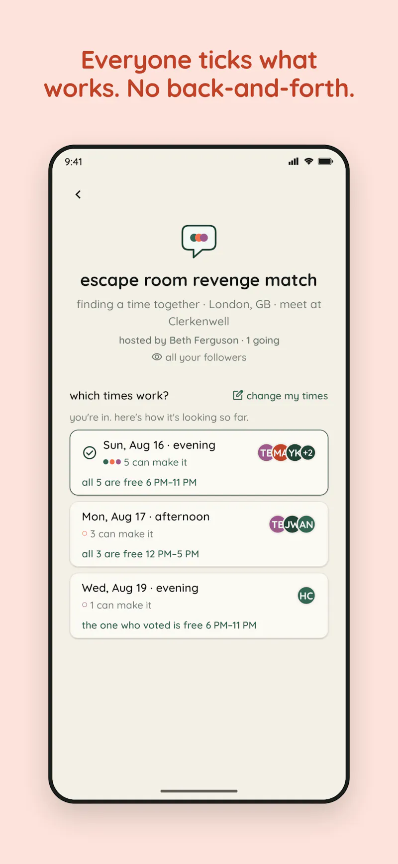 you coming? screenshot 3