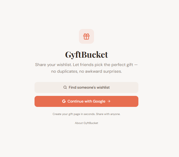 GyftBucket gallery image