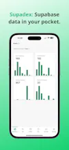 Supabase Dashboard: Supadex gallery image