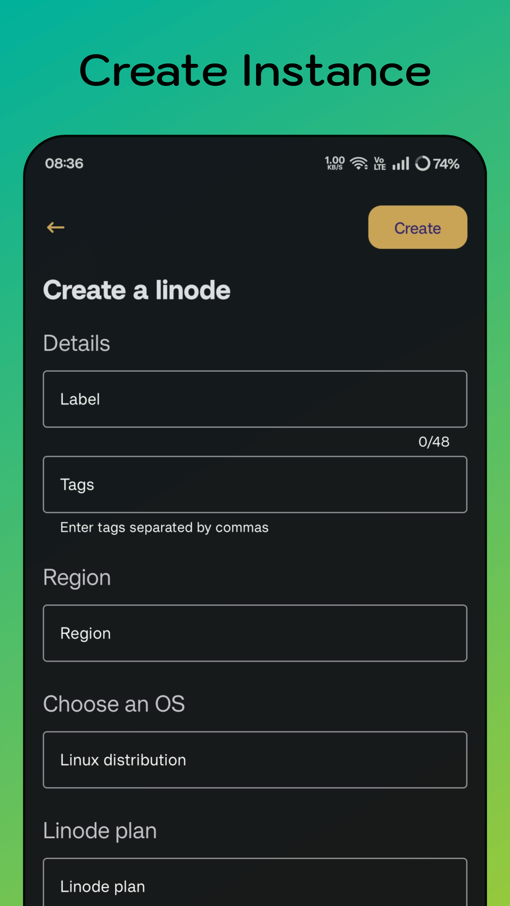 Gende - Linode雲平台的本機Android應用 media 3