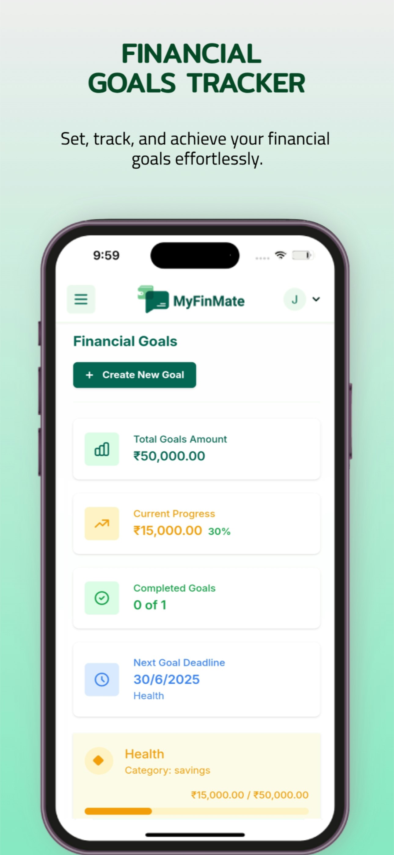 MyFinmate - Personal Finance App - Smart Money Management mit vollständiger Privatsphäre Ihrer Daten Medien 3