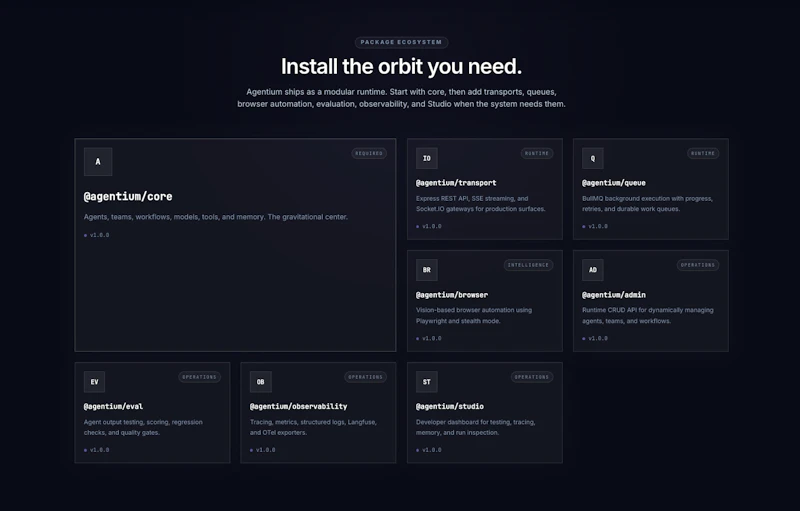 Agentium - AI Agent Runtime screenshot 2