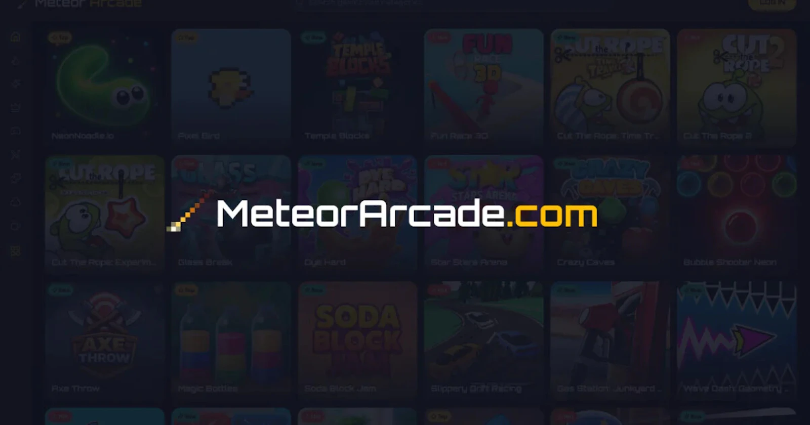 Meteor Arcade screenshot 2