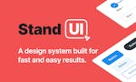 Stand UI design system image